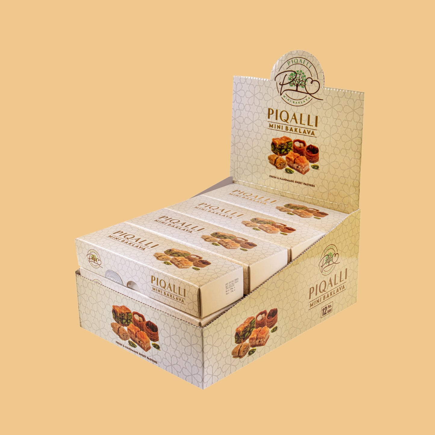 PIQALLI Mini Baklava to go 12 x 70gr