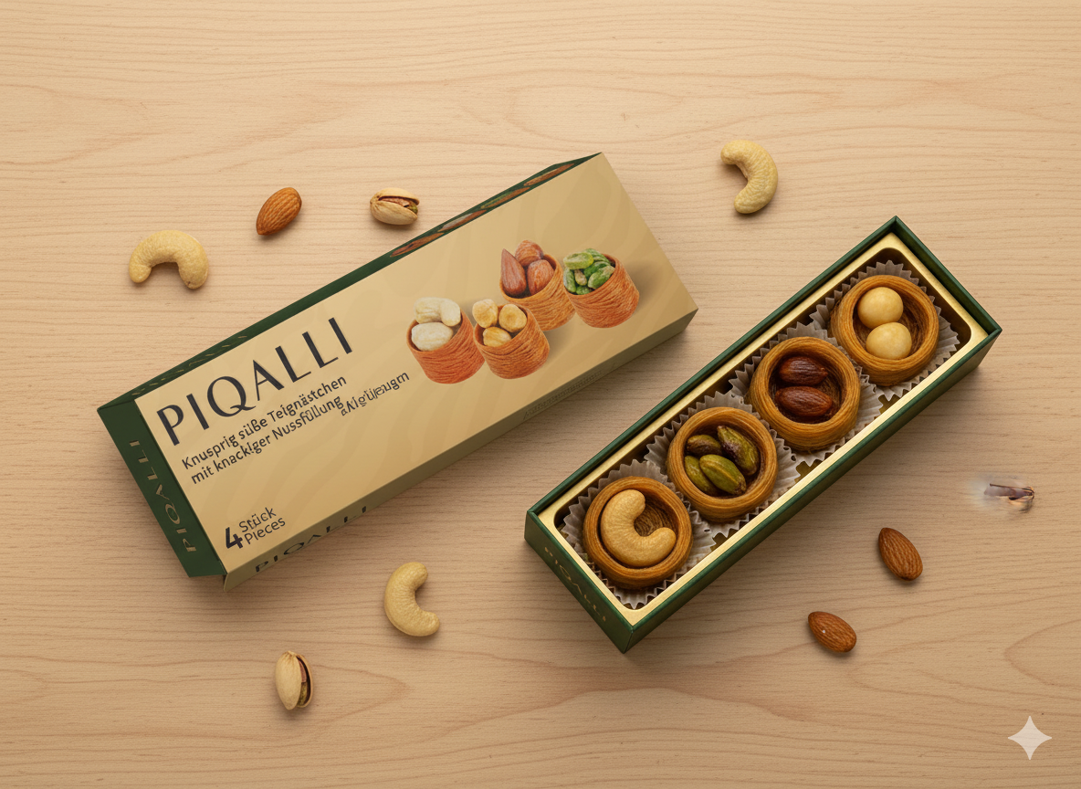 PIQALLI Birds Nest Baklava 12 x 50gr